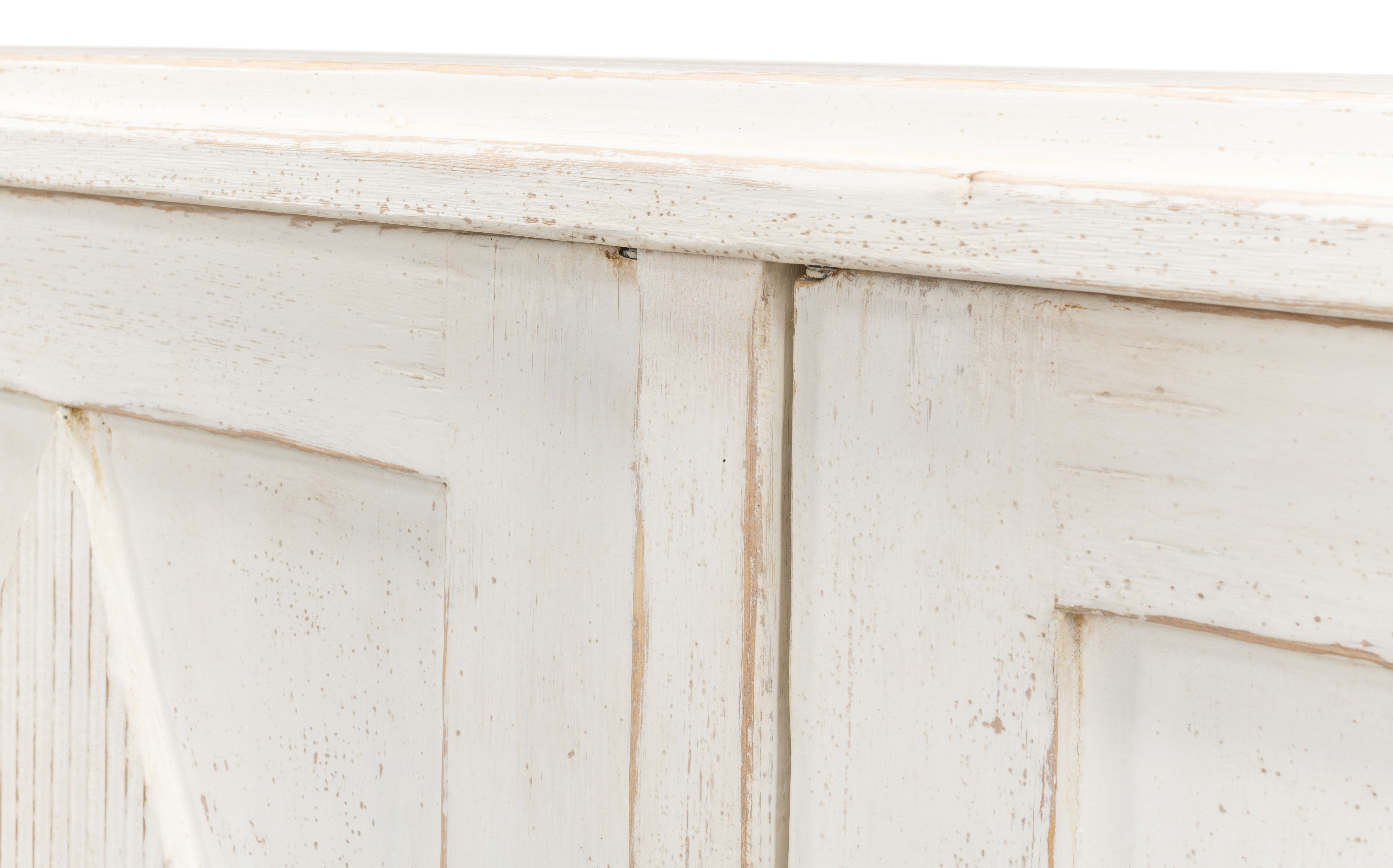 Beecher Sideboard W/4 Doors  Whitewash large image 