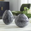 Cosmic Black & White Vases Set/2, by Uttermost, 8" width x 10" height x 8" depth thumbnail 2