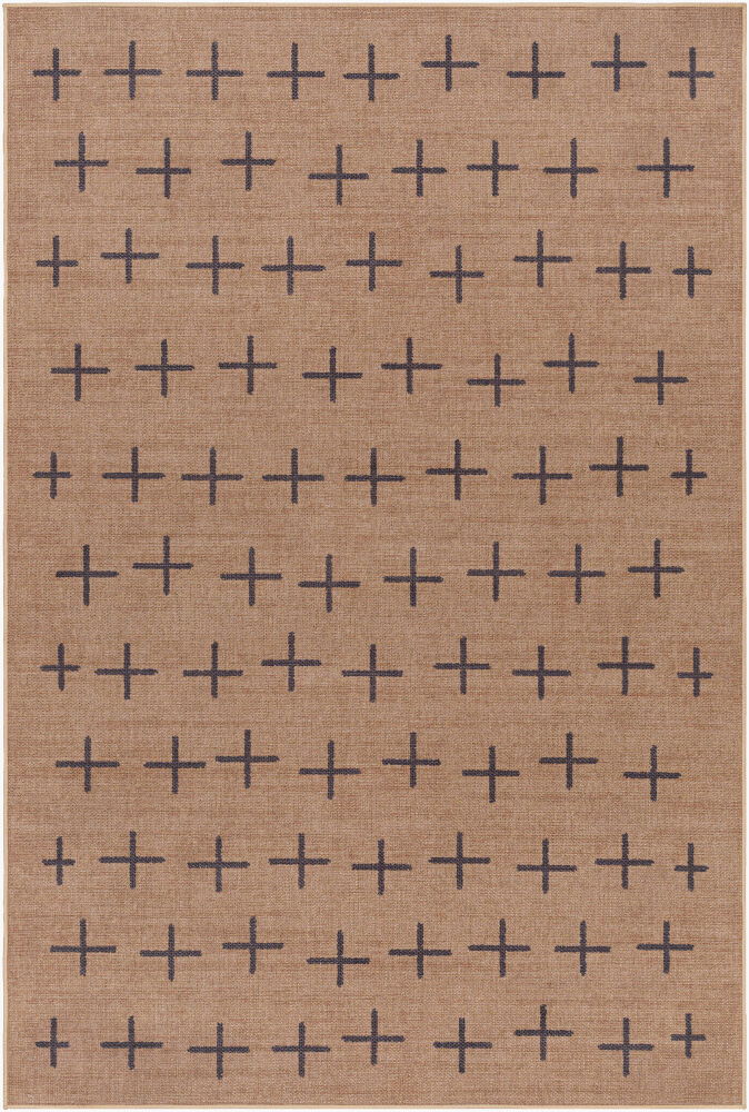 Ez Jute Machine Woven Rug, by Surya, 8'0.06" length x 4'11.84" width