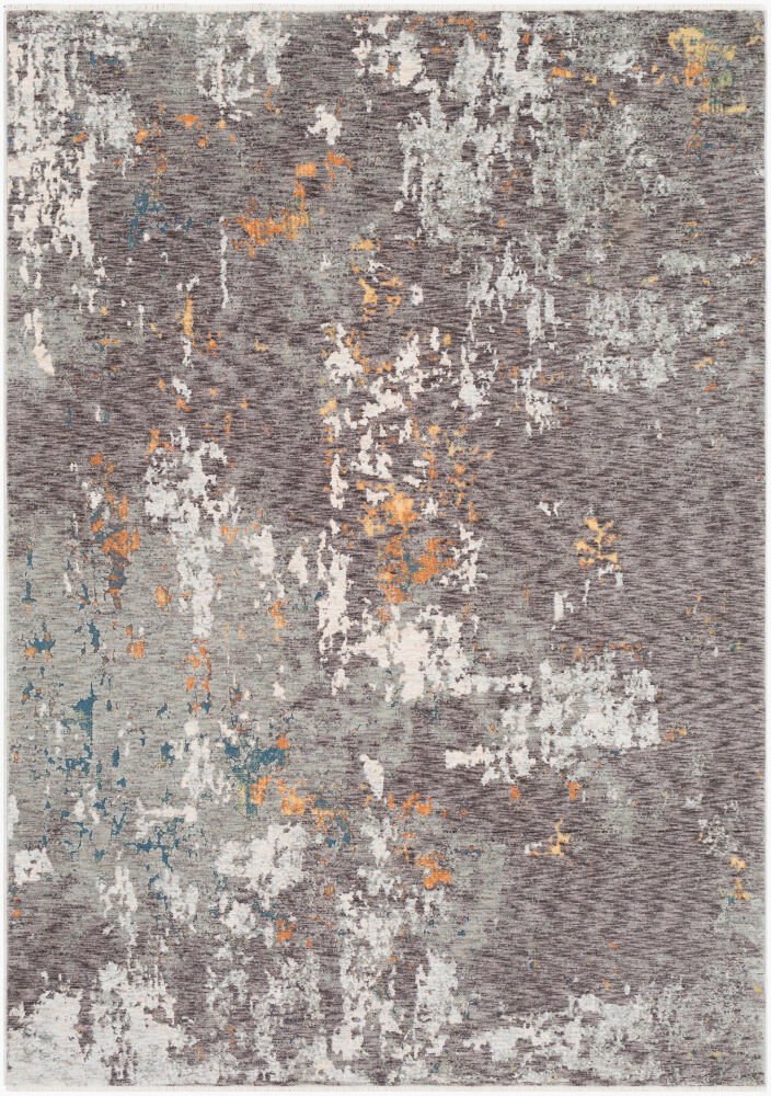 Presidential Machine Woven Rug, by Surya, 1'6.11" length x 1'6.11" width