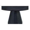 Templo Outdoor Dining Table Black, Outdoor Table by Moe's Home, 3'11.2" width x 2'5.9" height x 3'11.2" depth thumbnail 3