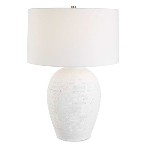 Reyna Chalk White Table Lamp