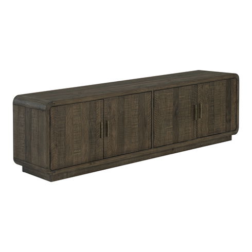 Monterey Media Cabinet Aged Brown