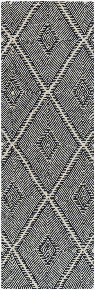 Maroc Handmade Rug, by Surya, 8' length x 2'6" width