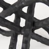 Wilhelm II (Large) 10L x 10W Black Metal Link Decor Object thumbnail 8