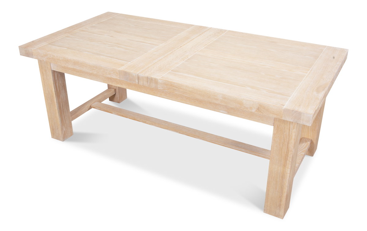 Bauhaus Dining Table, by Sarreid, 3'3" length x 9'2" width x 2'6" height View 4