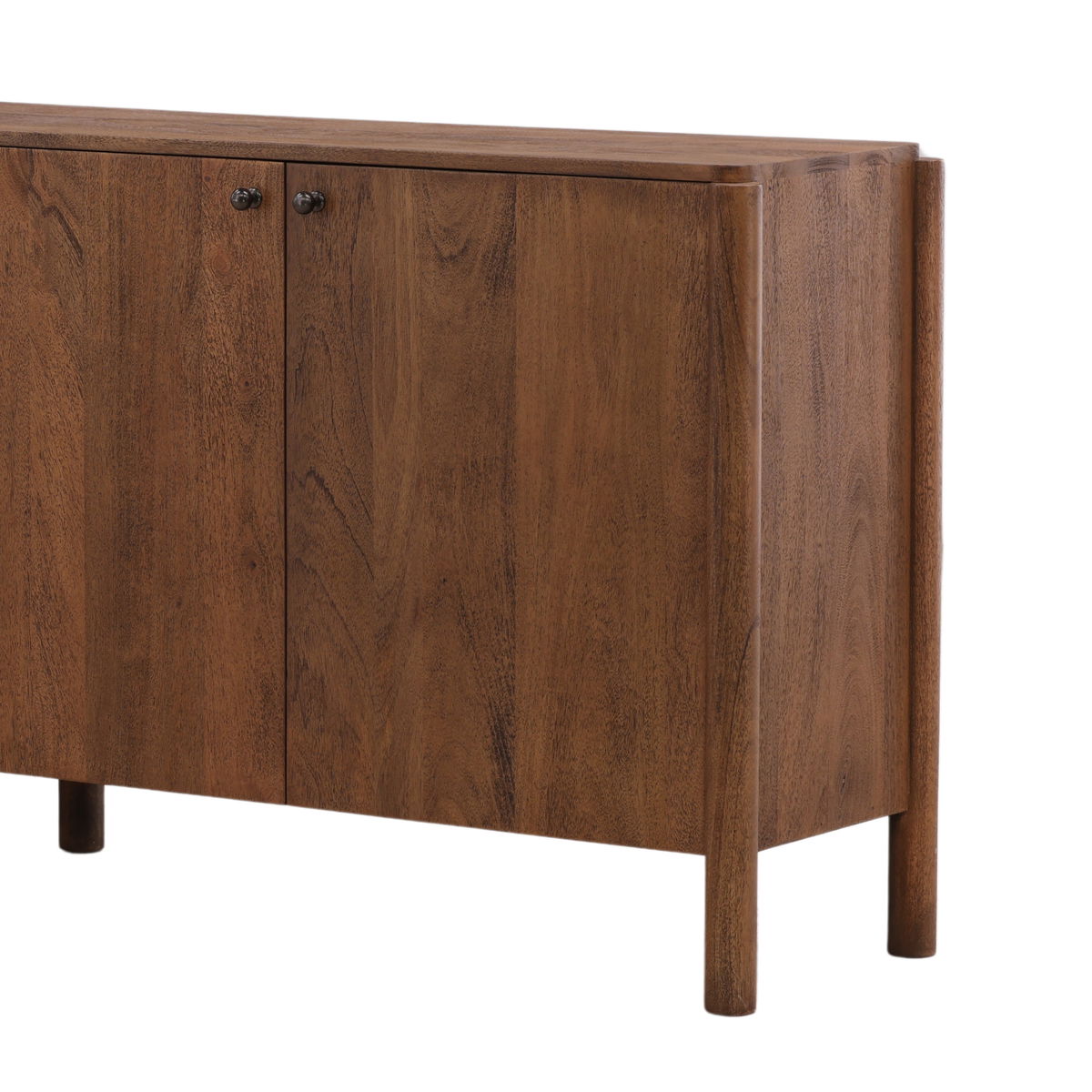 Reiko Sideboard Brown, Sideboards & Buffet by Dovetail, 86" width x 33" height x 16" depth View 8