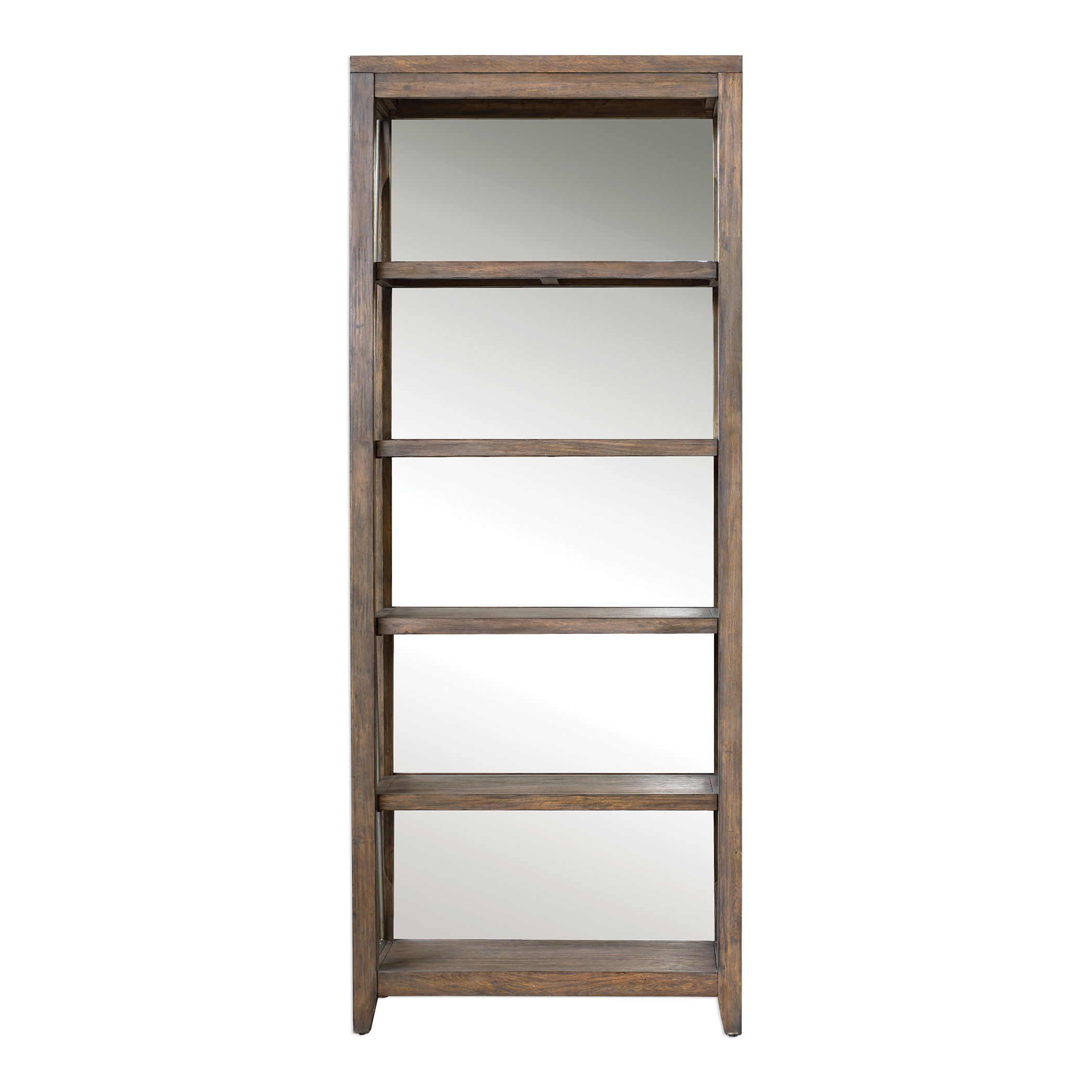 Delancey Weathered Oak Etagere large image 