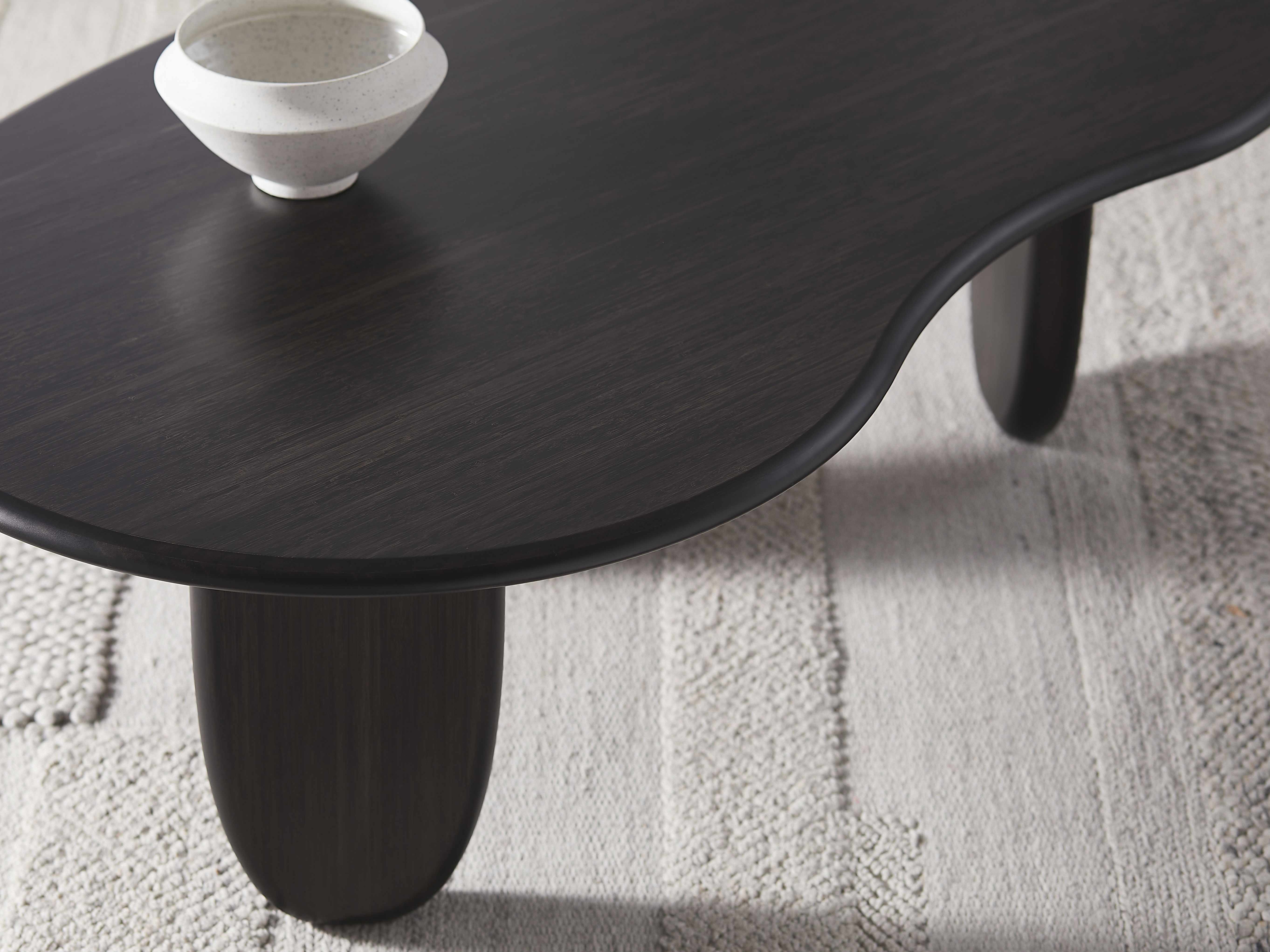 Zephyr Coffee Table, Caviar large image 