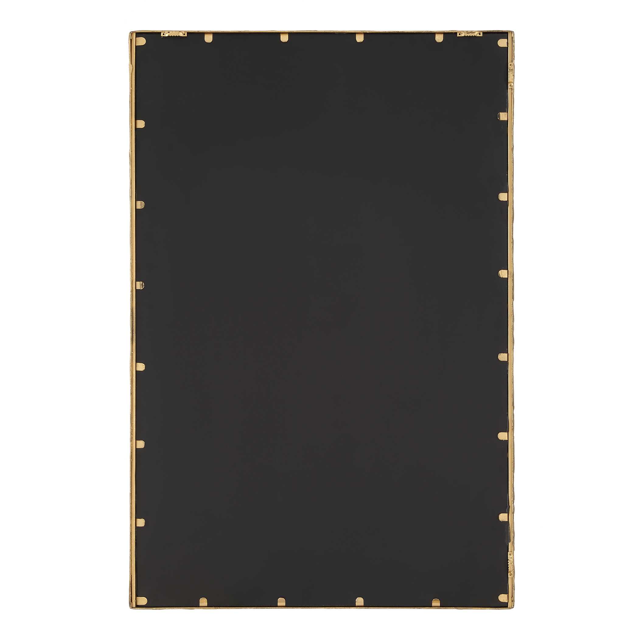 Sutton Gold Vanity Mirror, by Uttermost, 24.25" width x 36.12" height x 1.37" depth View 7