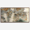 Behind The Falls Abstract Art, by Uttermost, 69.75" width x 35.75" height x 1.5" depth thumbnail 1