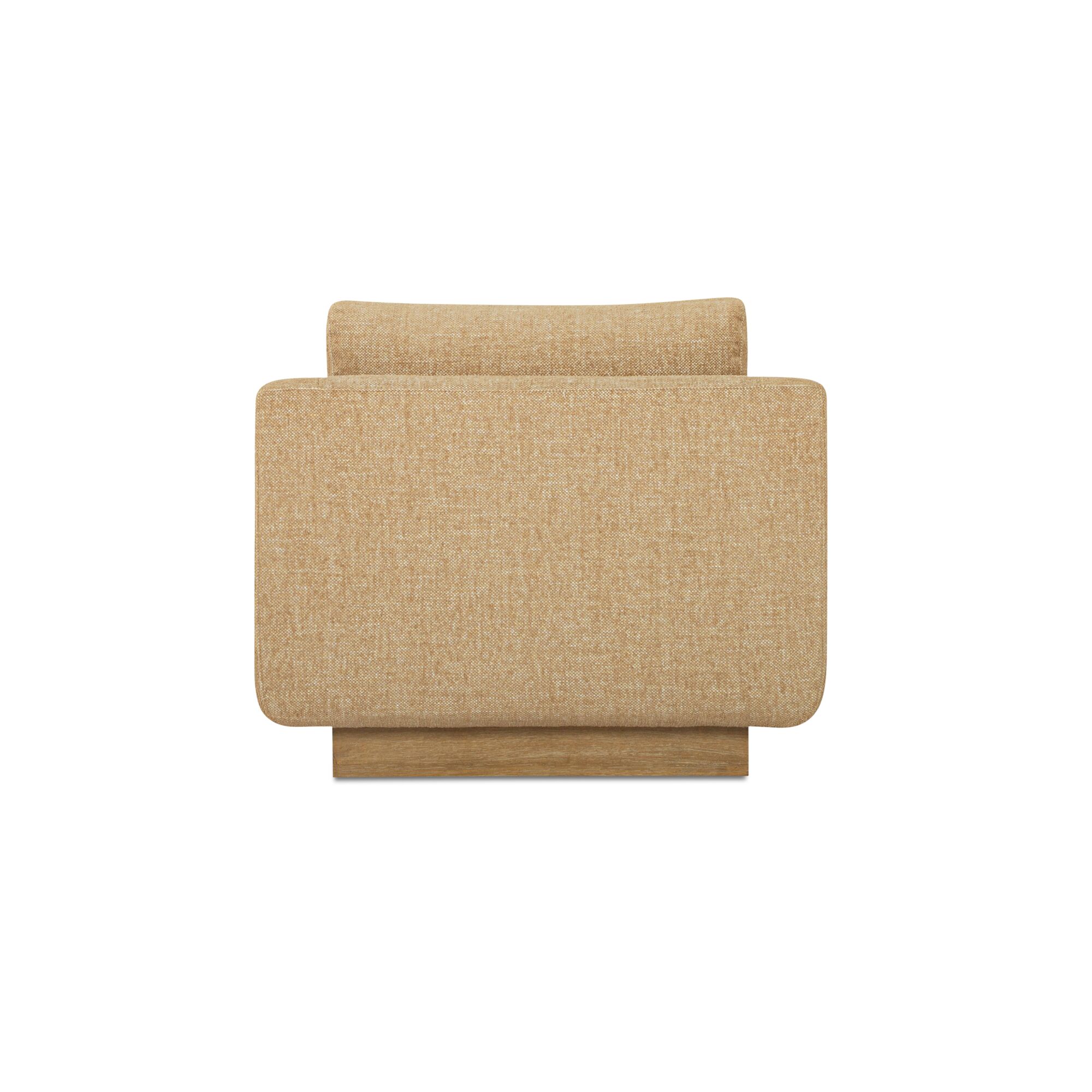 Keane Lounge Chair Ochre, Accent Chair by Moe's Home, 38" width x 31.25" height x 39.5" depth View 4