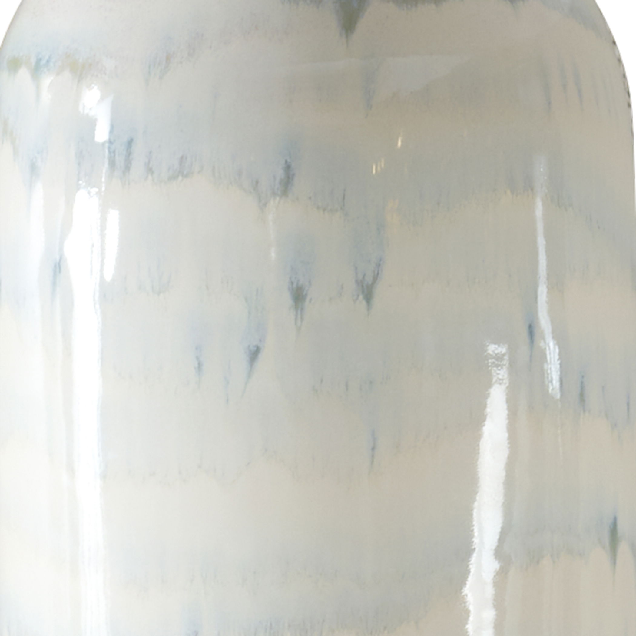 Arden White Glaze Table Lamp large image 