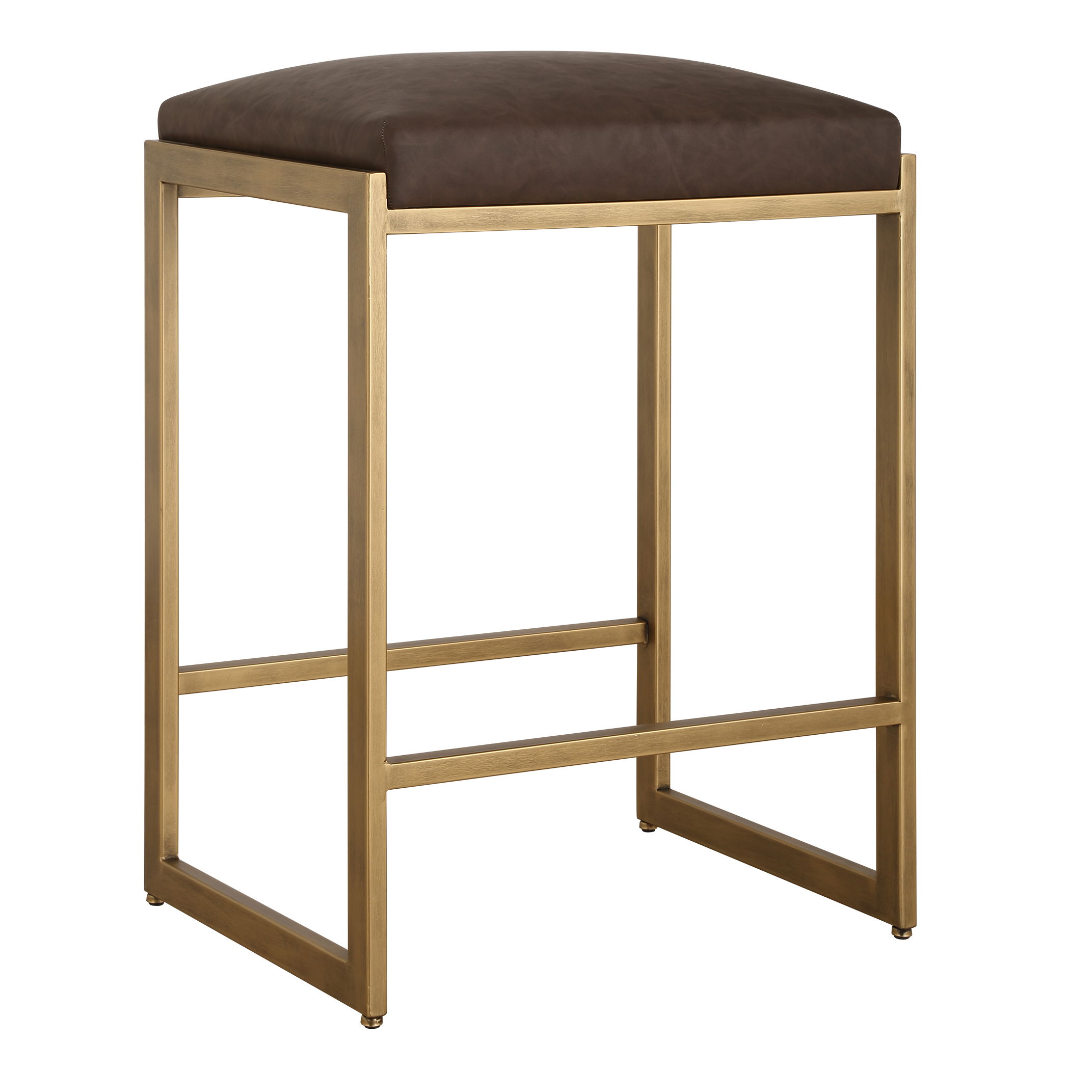 Atticus Gold Counter Stool large image 