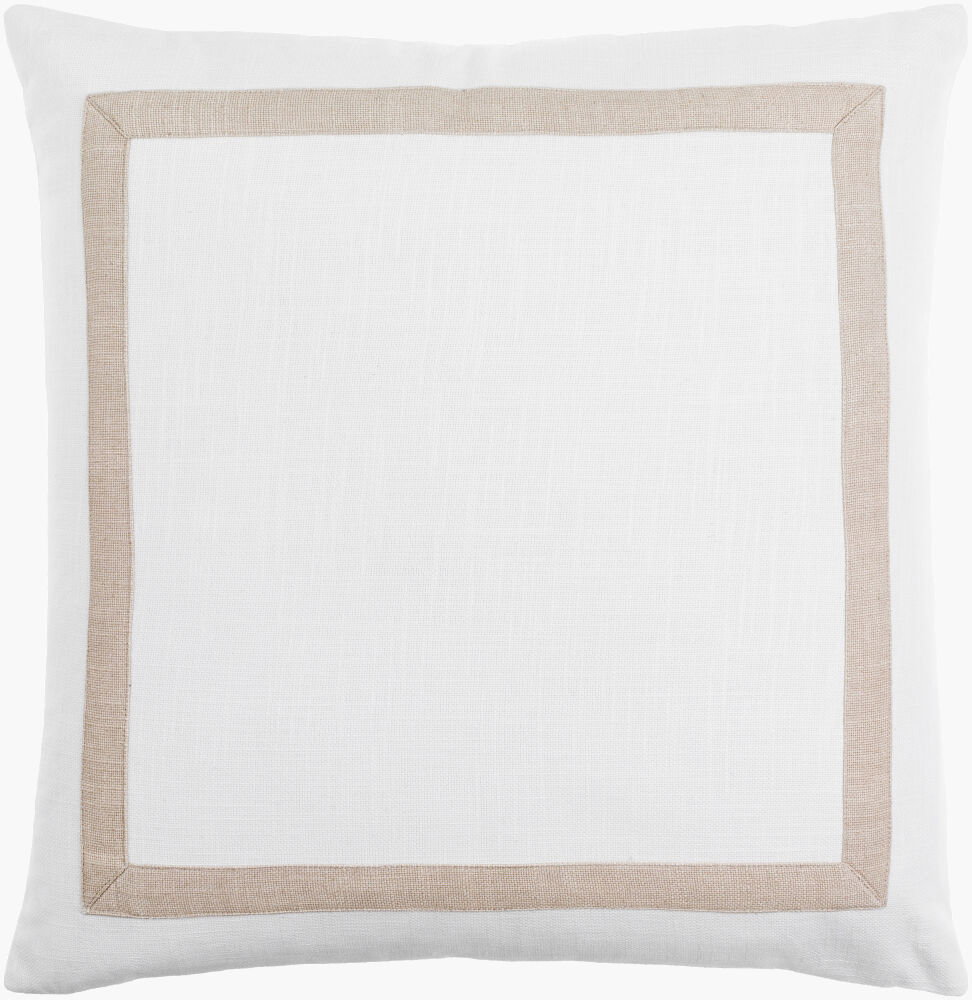 Ritzy Accent Pillow, Decorative Pillow by Surya, 22" length x 22" width