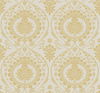 Imperial Damask Off White & Gold Wallpaper thumbnail 0