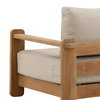 Julie Outdoor Sofa Chair Taupe, Accent Chair by Dovetail, 41.6" width x 30" height x 35.43" depth thumbnail 6
