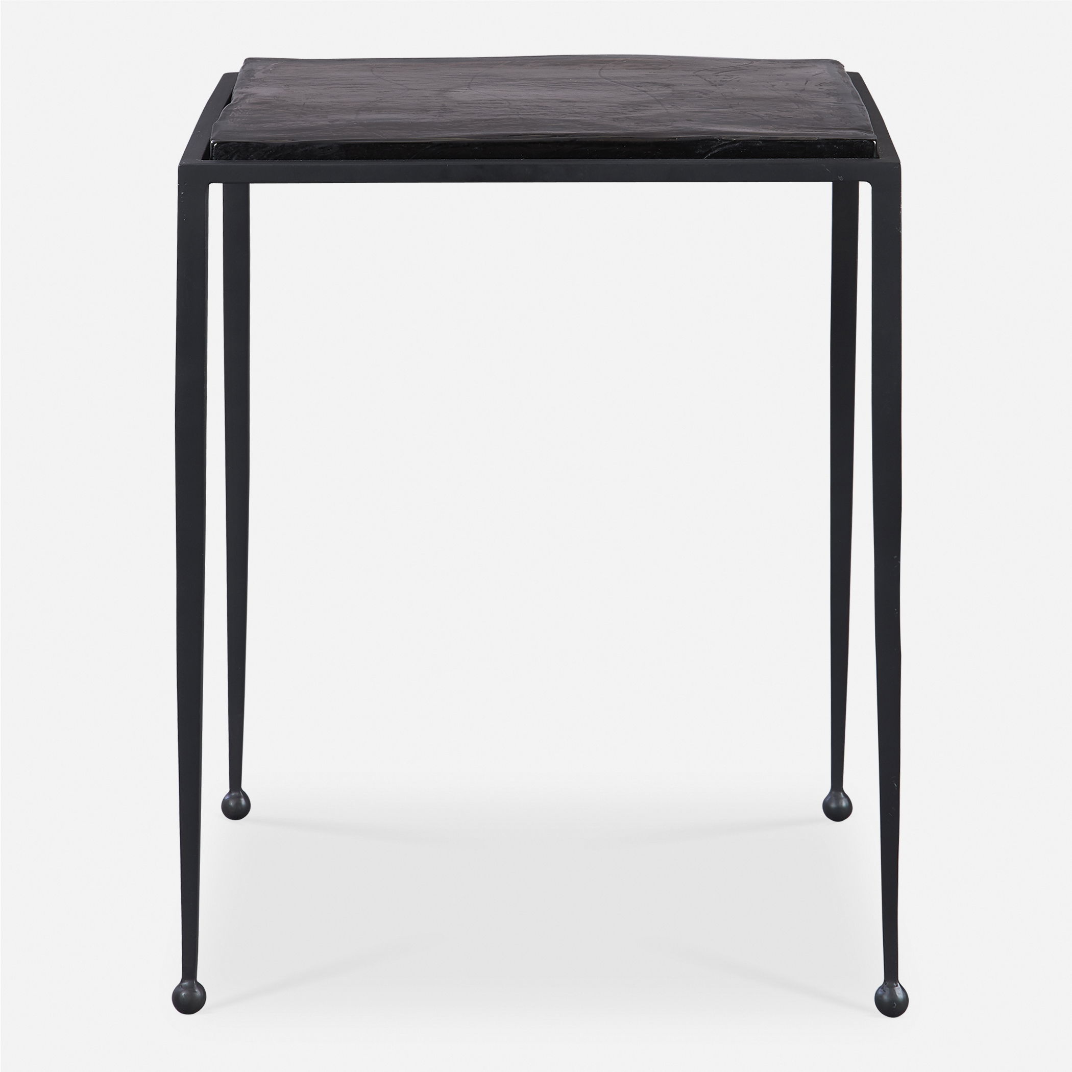 Wavelet Iron Side Table large image 