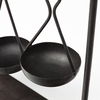 Enos 19L x 3W Black Metal 4 Bowl Ancient Spice Market Decorative Display thumbnail 5