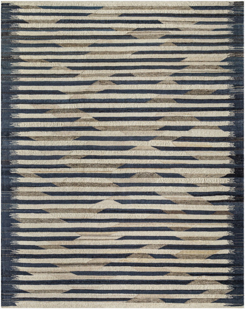 Stockholm Handmade Rug, by Surya, 1'6" length x 1'6" width