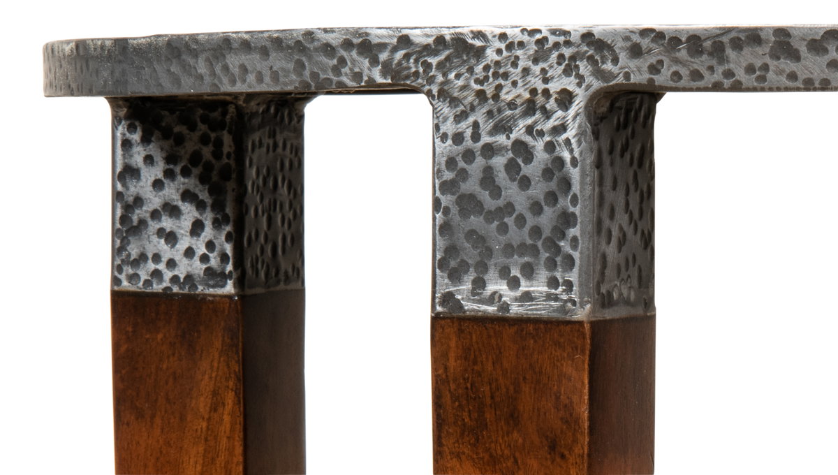 The Burnford Table, by Sarreid, 1'4" length x 1'4" width x 2'1" height View 8