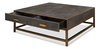 Gideon Shagreen Sq.Coffee Table Ant.Grey, by Sarreid, 4' length x 4' width x 1'5" height thumbnail 8