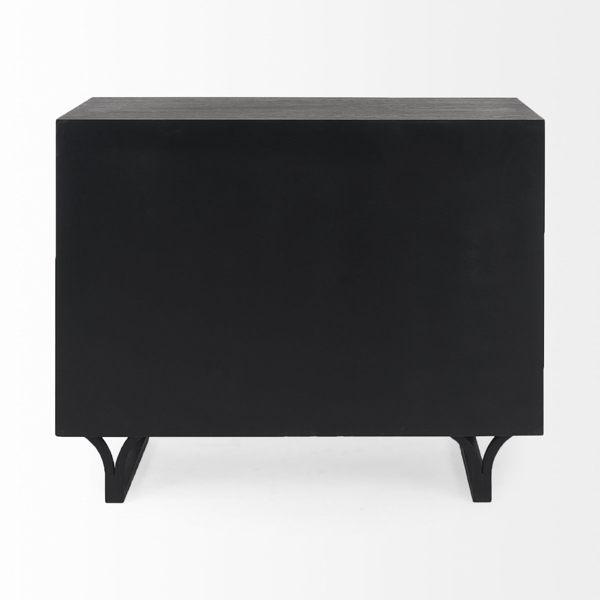 Giselle I 40L x 16W Dark Brown Fir Veneer 3 Drawer Accent Cabinet, Cabinets & Chest by Mercana, 39.96" length x 15.94" width x 31.89" height View 6