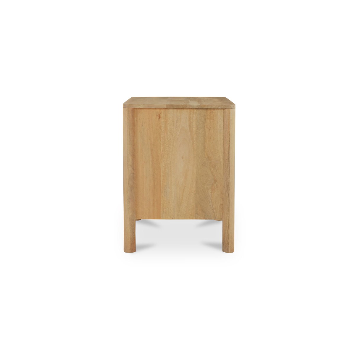 Fulton Nightstand Natural, by Moe's Home, 26" width x 24" height x 18" depth View 3