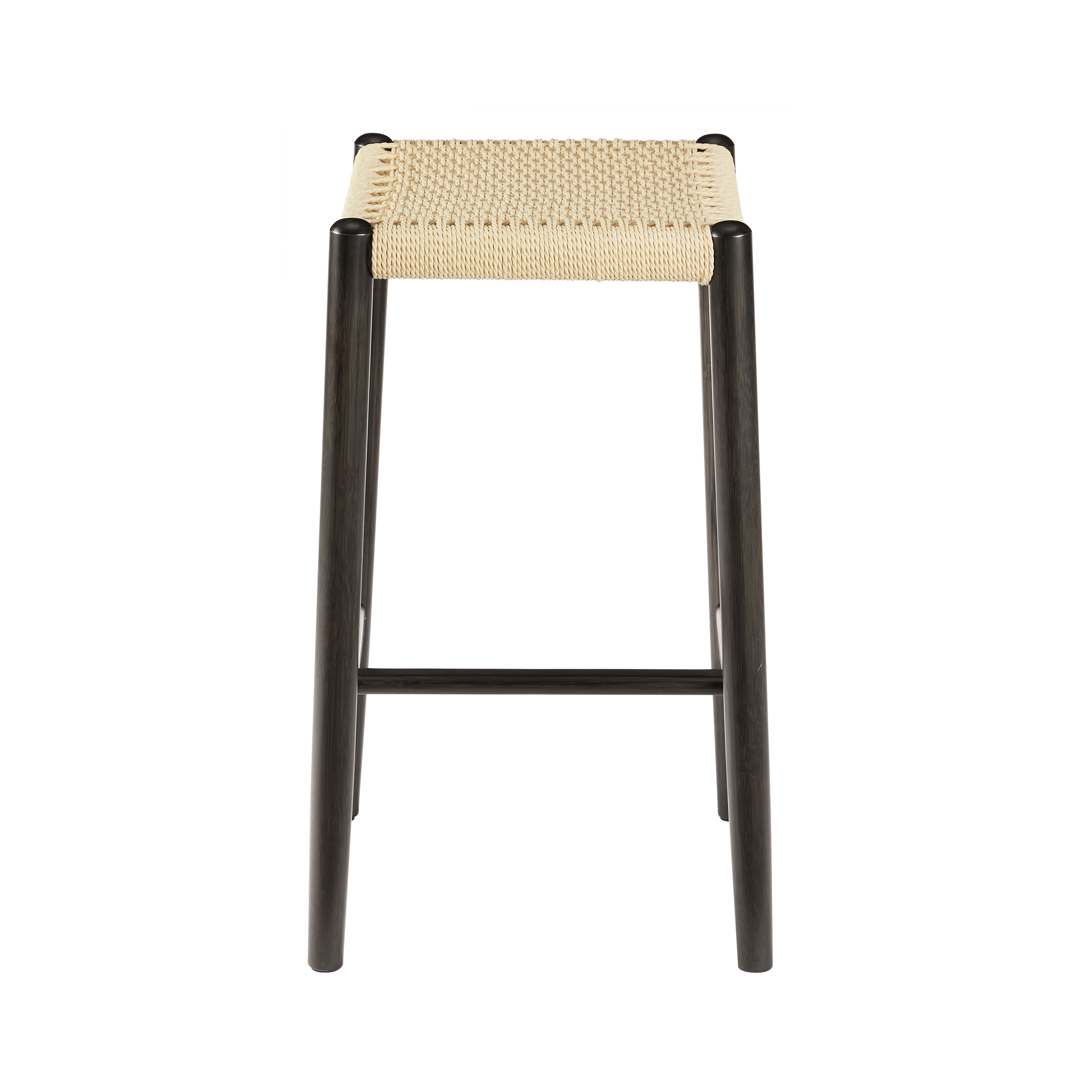 Leif counter height stool, Caviar, Counter & Bar Stool by Greenington, 18.26" length x 16" width x 26" height View 3