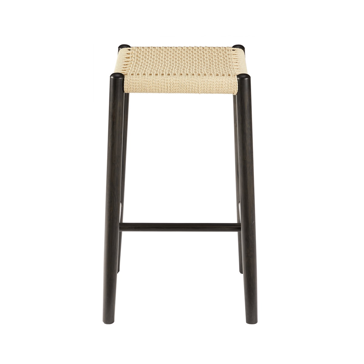 Leif counter height stool, Caviar, Counter & Bar Stool by Greenington, 18.26" length x 16" width x 26" height View 3