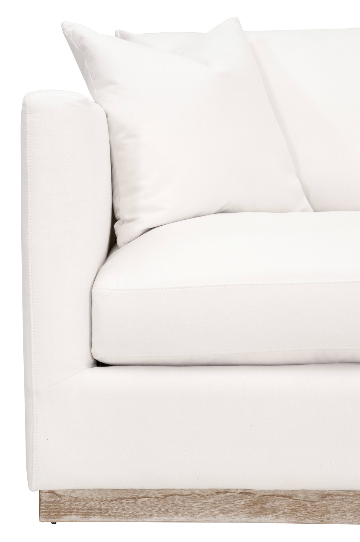 Siena 96' Plinth Base Sofa, Seating by Essentials for Living, 96" width x 32" height x 37.5" depth View 6