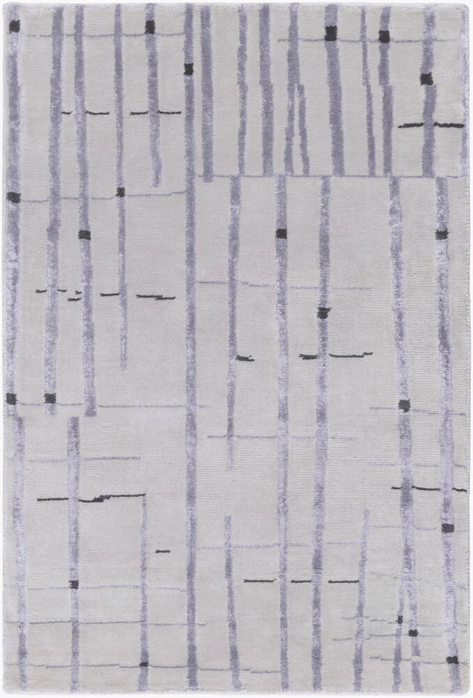 Shibui Handmade Rug, by Surya, 3' length x 2' width