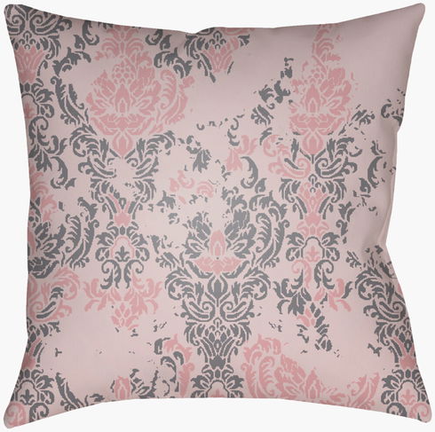 Moody Damask Accent Pillow