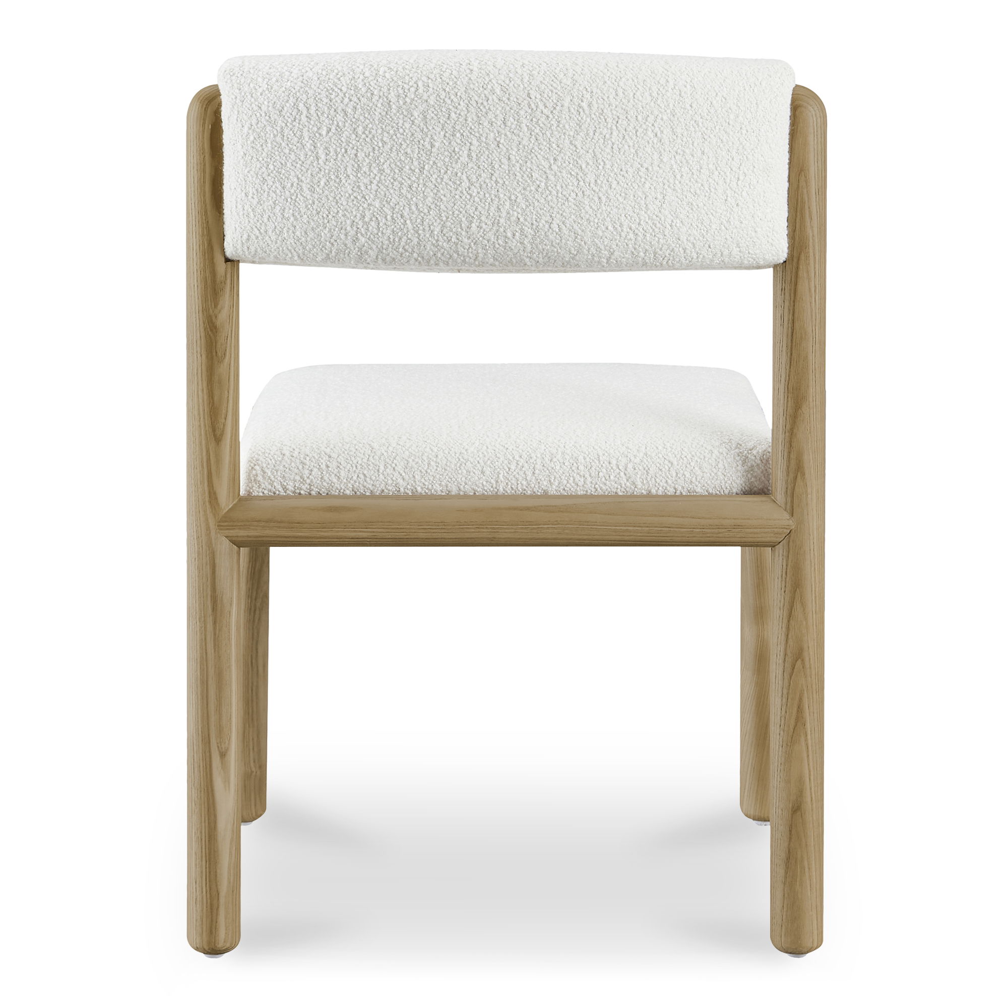 April Dining Chair White-set Of Two, by Moe's Home, 21.6" width x 32" height x 23" depth View 4