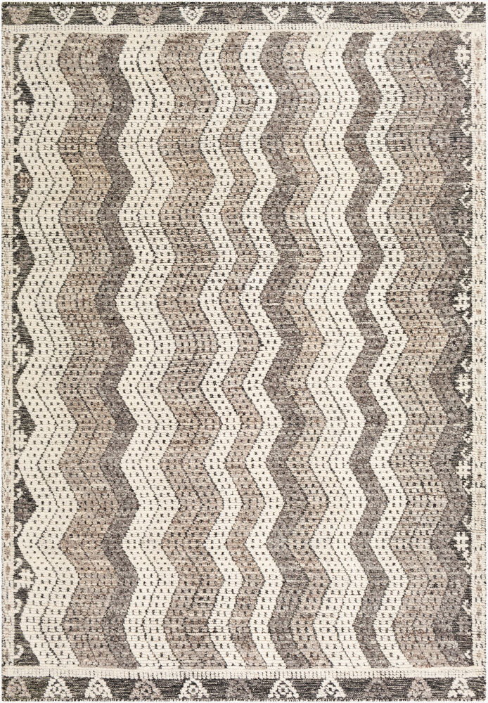 Tunus Handmade Rug, by Surya, 1'6" length x 1'6" width
