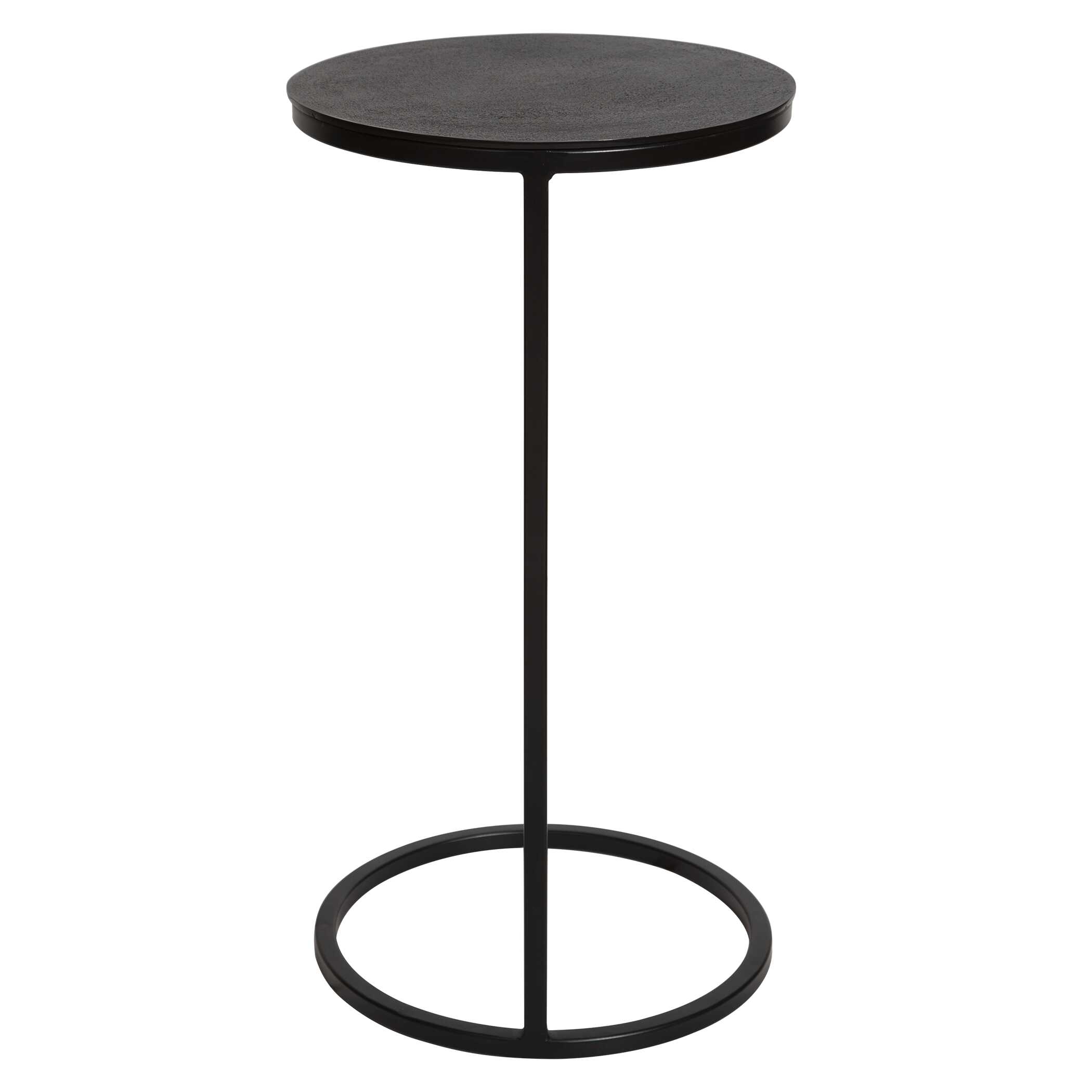 Brunei Round Accent Table, Furniture by Uttermost, 12.5" width x 24" height x 12.5" depth View 6