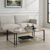 Kentmore Glass Coffee Table, by Uttermost, 48" width x 17" height x 30" depth thumbnail 2