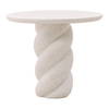 Nidia Outdoor Bistro Table Ivory, Dining Table by Dovetail, 35.25" width x 30" height x 35.25" diameter x 35.25" depth thumbnail 1