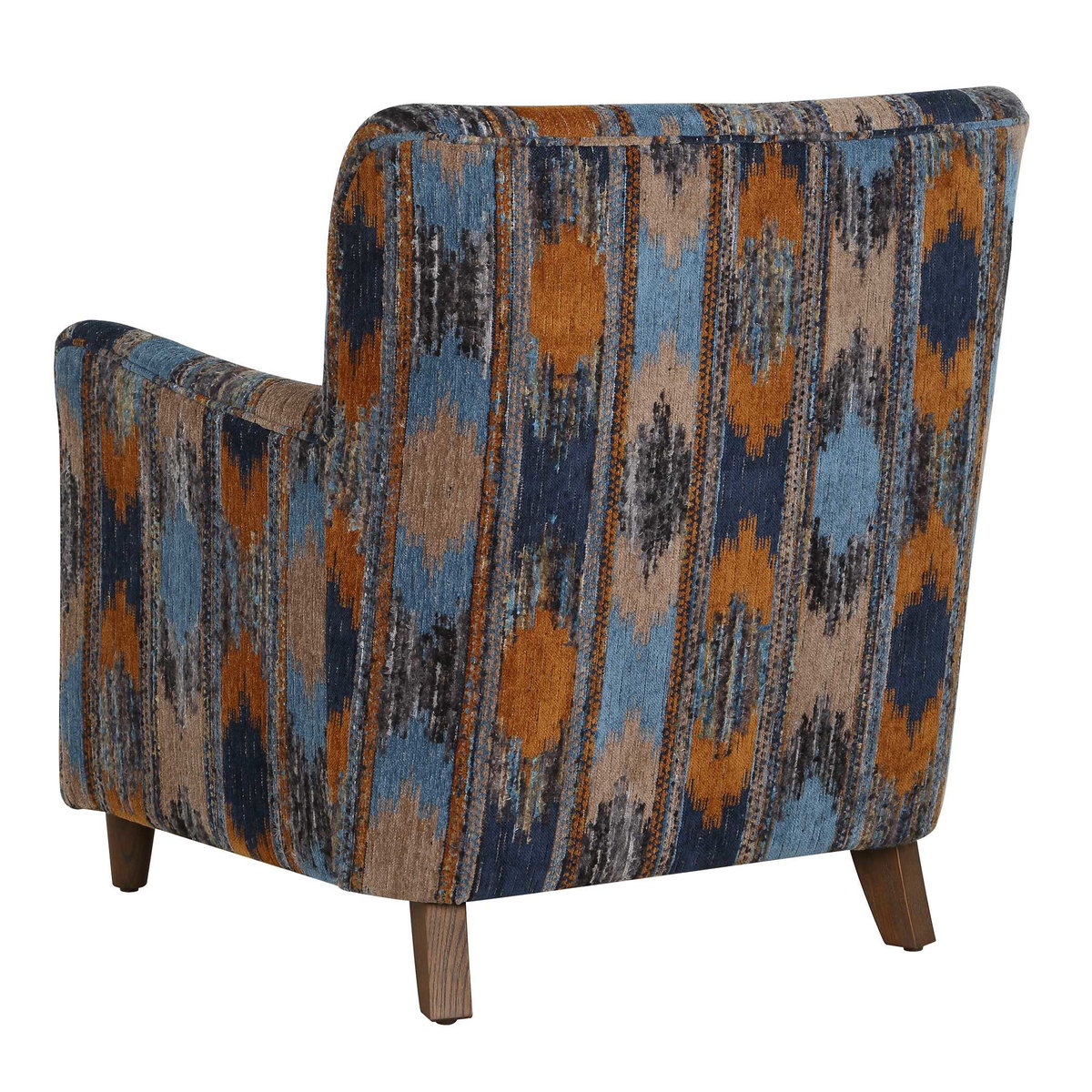 Lainey Upholstered Ikat Armchair, Accent Chair by Uttermost, 30" width x 32.5" height x 31.5" depth View 8