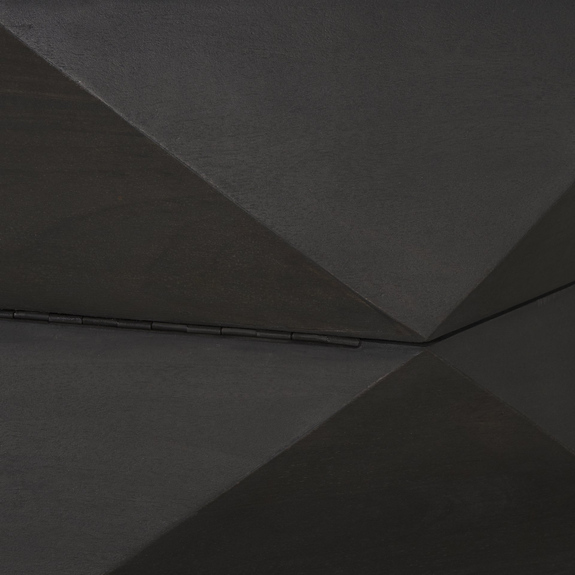 Arreto 36' Hexagonal Hinged Solid Wood Top and Base Coffee Table, by Mercana, 36" length x 36" width x 15" height View 9