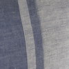 Aubrielle 20x20 Gray and Blue Fabric Color Blocked Pillow Cover, Decorative Pillow by Mercana, 20" length x 20" width x 0.2" height thumbnail 8