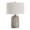 Graydon Gray Table Lamp, by Uttermost, 1'5" width x 2'0.5" height x 1'5" depth thumbnail 5
