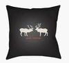 Reindeer Accent Pillow, Decorative Pillow by Surya, 18" length x 18" width thumbnail