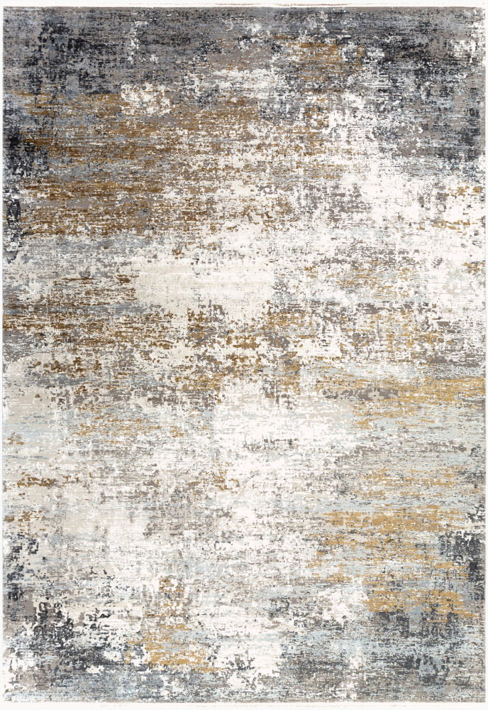Solar Machine Woven Rug, by Surya, 11'1.86" length x 7'9.31" width
