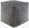 Charlie Pouf, Ottoman by Surya, 18" width x 18" height thumbnail