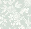 Wood Cut Jacobean Green Wallpaper thumbnail 0