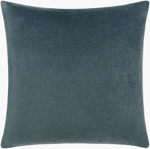 Cotton Velvet Lumbar Pillow