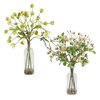 Tranquility Lenten Rose Bouquets Set/2, Artificial Plants & Flower by Uttermost, 17.5" width x 28" height x 15.5" depth thumbnail 1