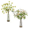 Tranquility Lenten Rose Bouquets Set/2, Decorative by Uttermost, 17.5" width x 28" height x 15.5" depth thumbnail 1