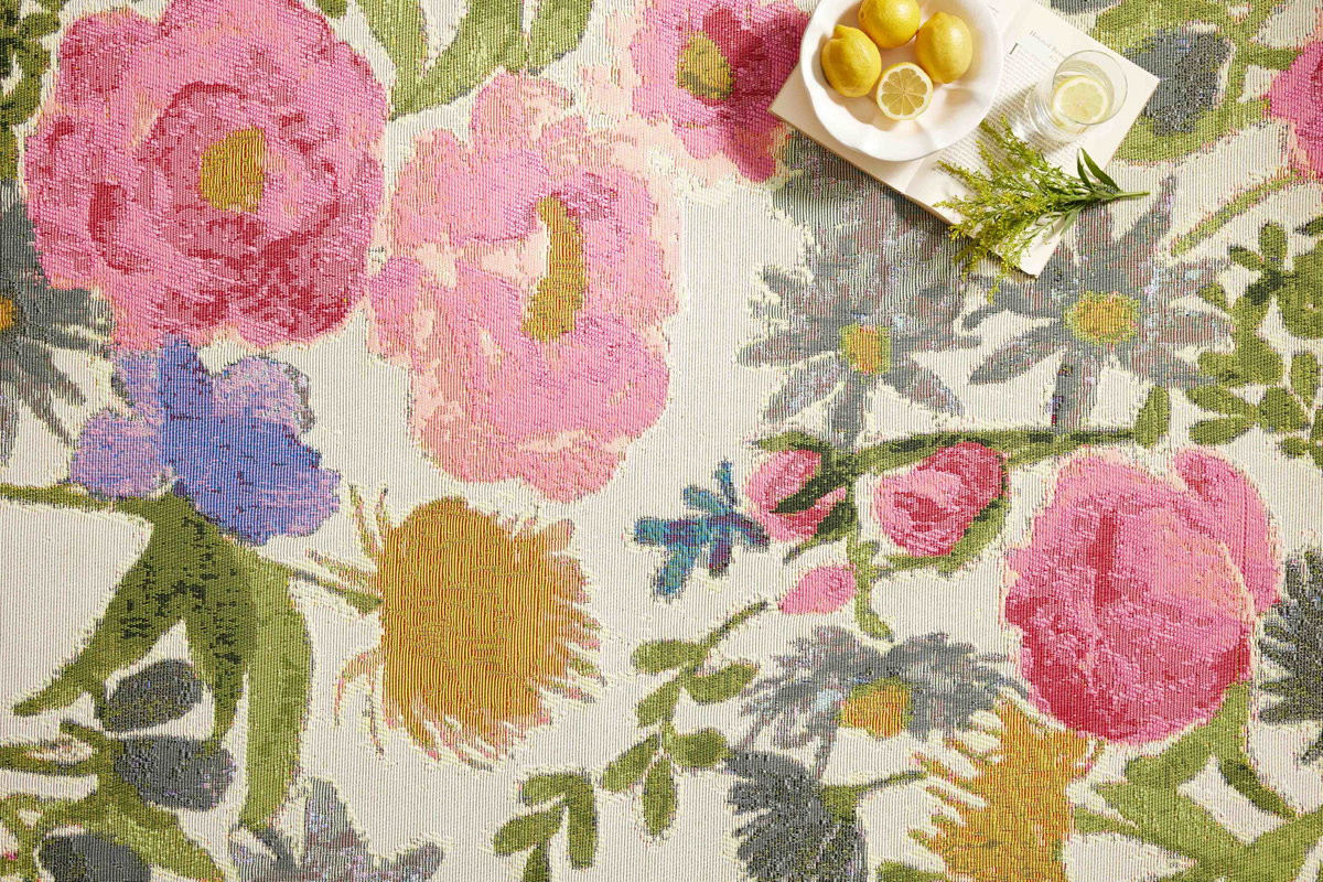 Loloi Botanical Rug, 1'6" length x 1'6" width View 3